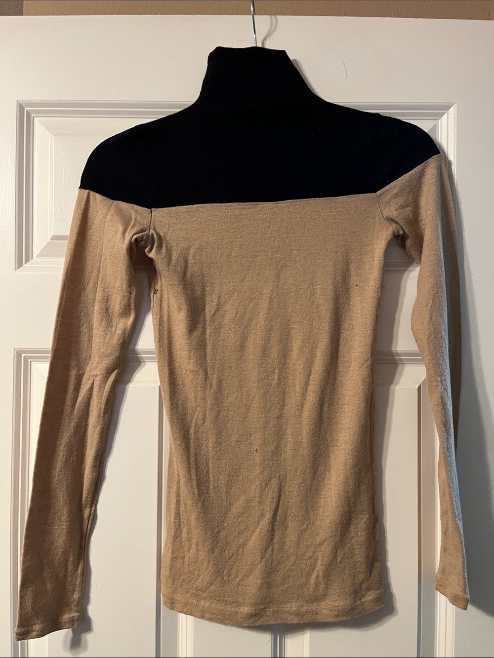 Club Monaco Color-block Turtleneck